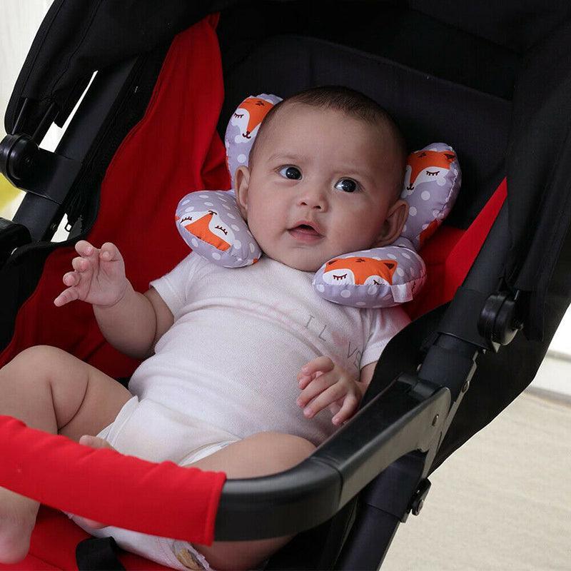 Baby U-Shaped Head and Neck Support Pillow for Car Seat and Stroller - Geometry - view 7