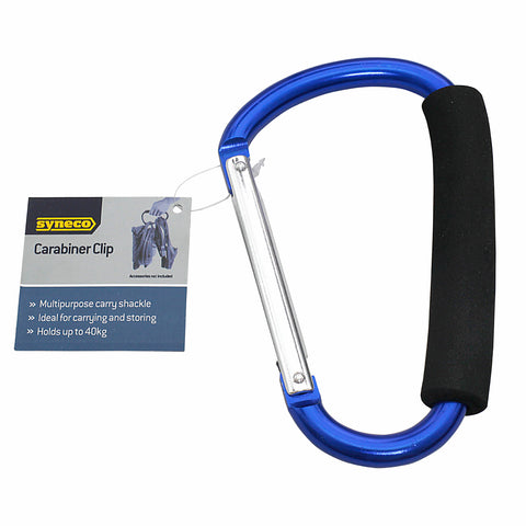 Syneco 10 x 16 x 1cm Aluminium Carabiner Clip