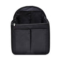 Backpack Liner Organiser Insert Bag, 12 Pockets - Black