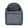 Backpack Liner Organiser Insert Bag, 12 Pockets - Grey