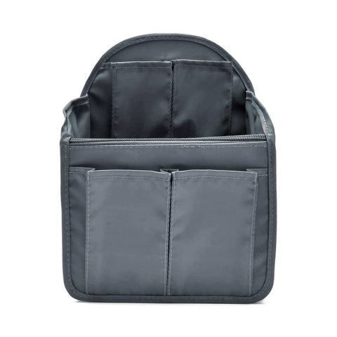 Backpack Liner Organiser Insert Bag, 12 Pockets - Grey