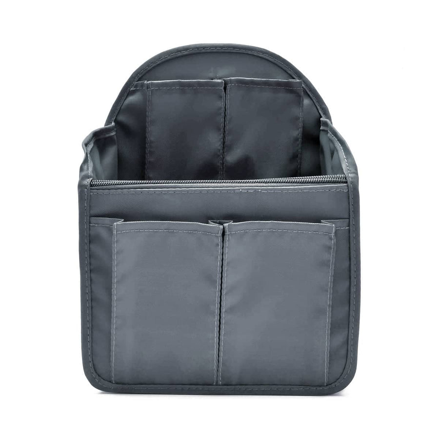 Backpack Liner Organiser Insert Bag, 12 Pockets - Grey