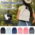 Backpack Liner Organiser Insert Bag, 12 Pockets - Grey - view 2