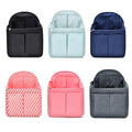 Backpack Liner Organiser Insert Bag, 12 Pockets - Grey - view 3