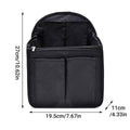 Backpack Liner Organiser Insert Bag, 12 Pockets - Light Blue - view 4
