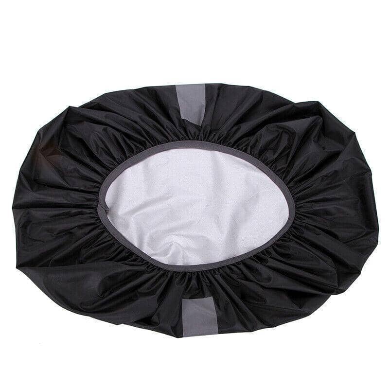 Backpack Rain Cover with Reflective Stripe - Black, Large 60 L