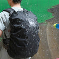 Backpack Rain Cover with Reflective Stripe - Black, Large 60 L - view 4