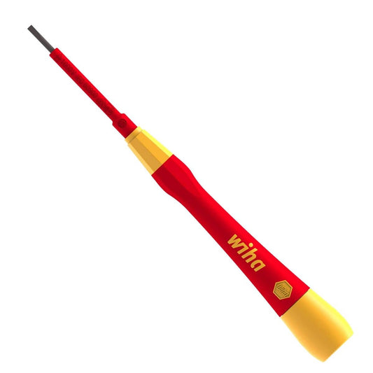Wiha Precision Screwdriver - 2.0mm x 50mm - CVM Steel - Insulated