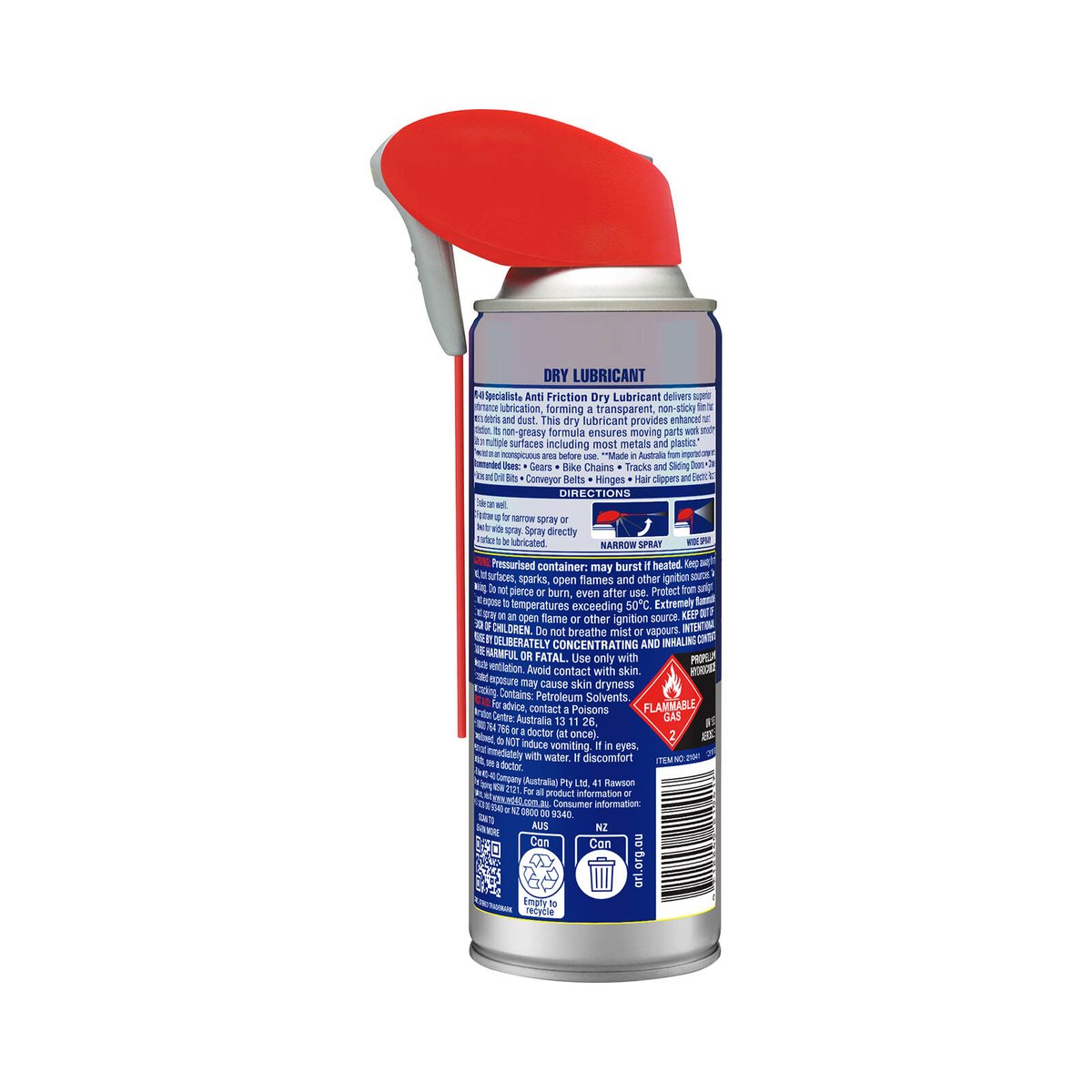 WD-40 Specialist Dry Lubricant - 150g - Non-Greasy, Rust Protection - SuperSaverAU - view 2