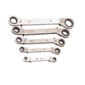 Supatool Ratchet Ring Spanner Set - Imperial - Carbon Steel - Heavy Duty - SuperSaverAU - view 1