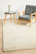 Rug Culture Laguna Medium Cream Polypropylene Rug 230x160cm - Power Loomed - LGNCREAM230X160