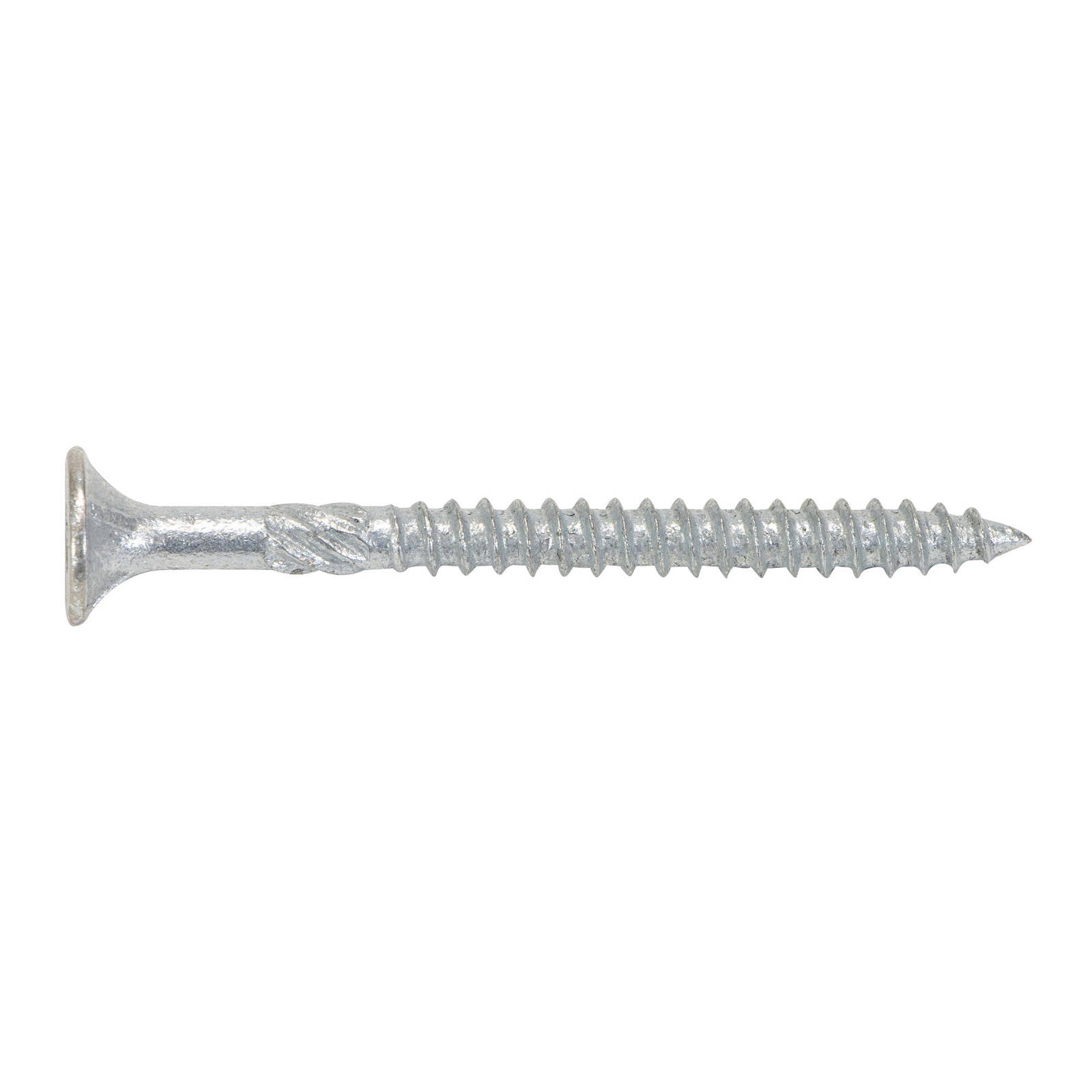 Titan 14g x 75mm Class 3 Galvanised Bugle Batten Screw, Type 17 - 100 Pack