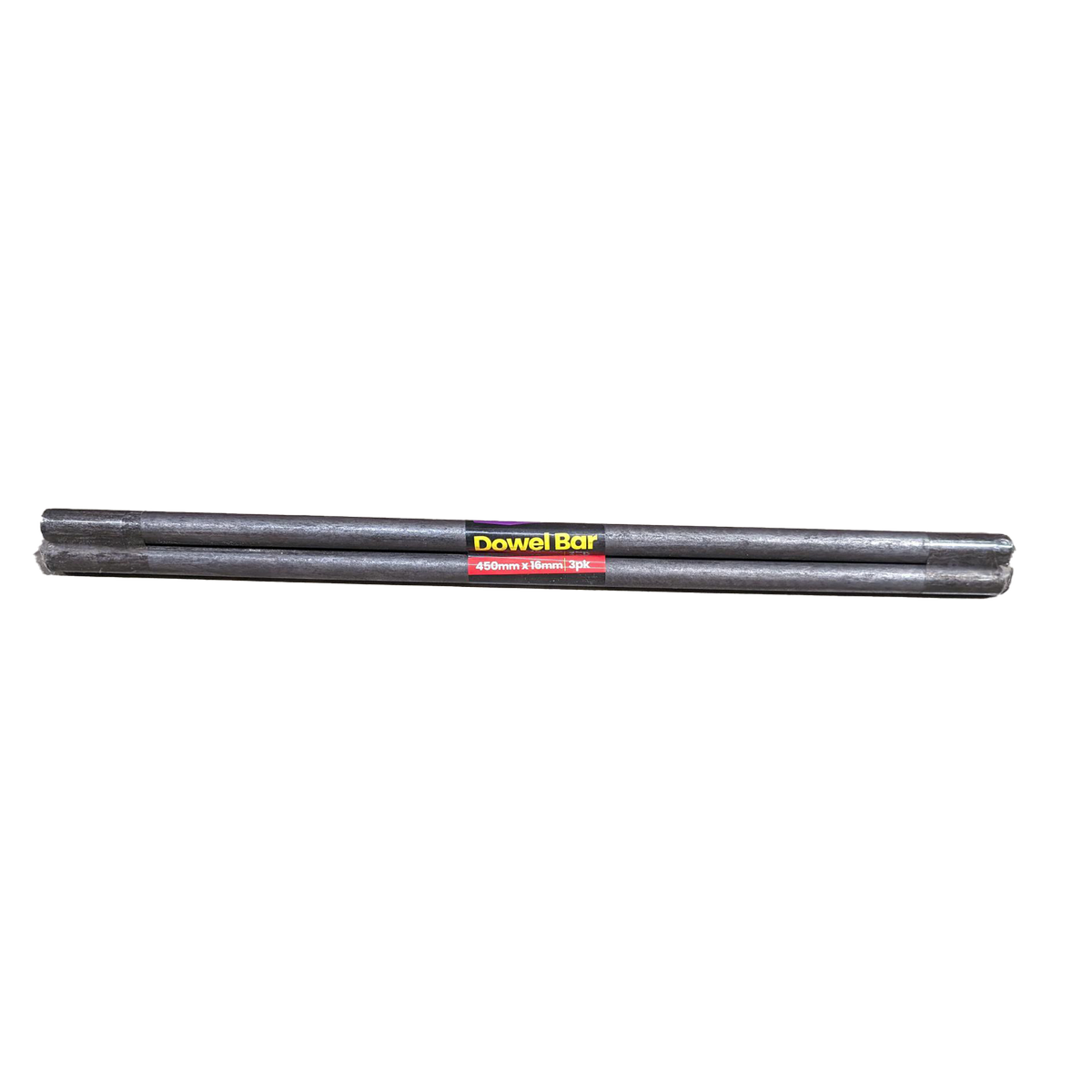 Jack 450 x 16mm Dowel Bar 3 Pack - Cold-Rolled Steel - ASNZS4671 Compliant - SuperSaverAU - view 1