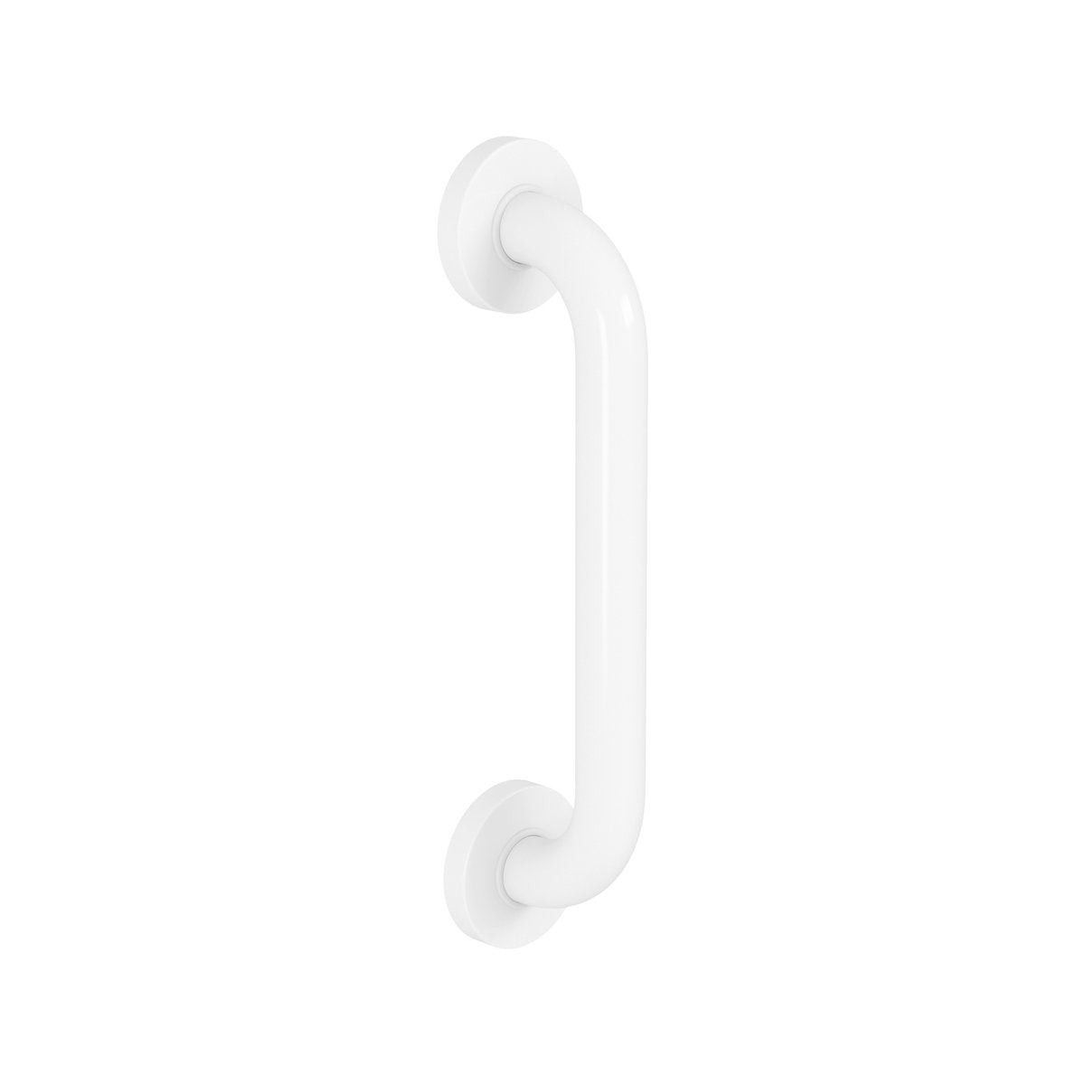 Evekare 300mm White Concealed Flange Grab Rail - 250kg Capacity - 304 Stainless Steel - SuperSaverAU - view 3