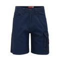Hard Yakka Navy Legends Cargo Short 102R Cotton Tough Relaxed Fit - SuperSaverAU - view 1