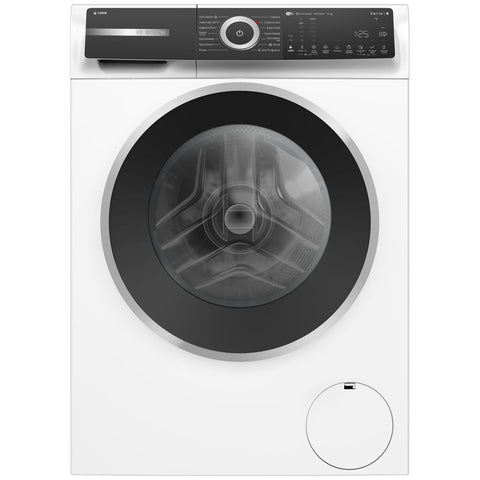Bosch Series 8 10kg Front Load Washing Machine - i-DOS Detergent Scan, Iron Assist, App Programs - WGH254A1AU