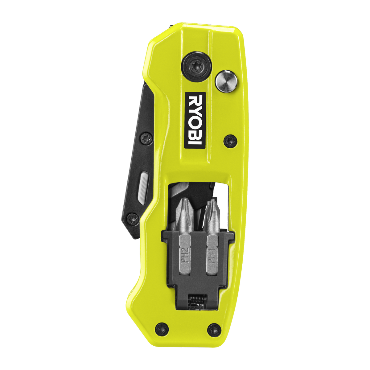 Ryobi Multi Function Folding Utility Knife - 2 Blades - 225mm - Compact Design - SuperSaverAU - view 2