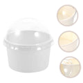 Baking Paper Cups with Lid, Pack of 50 - Food Grade Greaseproof - view 5
