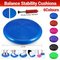 Balance Stability Cushion, 33cm Wobble Air Disc for Ankle and Knee - Green - view 2