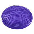 Balance Stability Cushion, 33cm Wobble Air Disc for Ankle and Knee - Purple