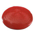 Balance Stability Cushion, 33cm Wobble Air Disc for Ankle and Knee - Red