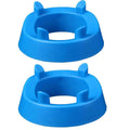 Ball Holder Stand for Football, Basketball and Volleyball, Pack of 2 - Blue