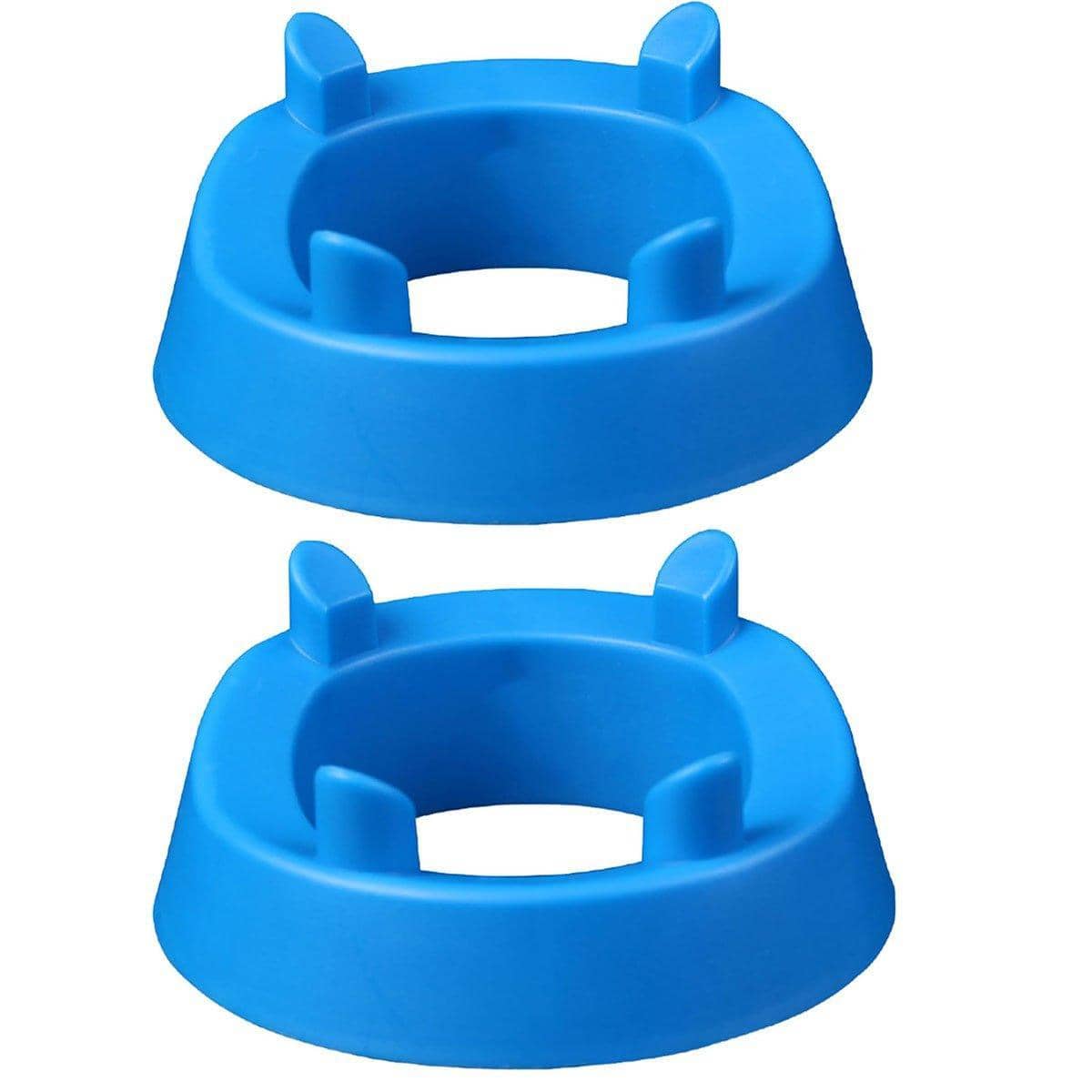 Ball Holder Stand for Football, Basketball and Volleyball, Pack of 2 - Blue