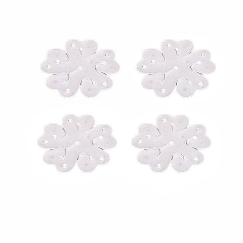 Balloon Clips for Helium and Air Balloons - Flower Shaped, Pack of 10