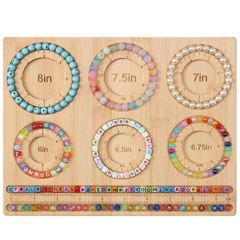 Bamboo Bead Design Board for Bracelets and Necklaces - view 2