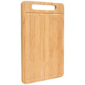 Bamboo Cutting Board with Juice Groove and Handle, 34 x 22 cm - view 2