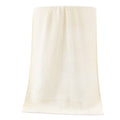 Bamboo Fibre Face Towels Soft Absorbent Washcloths, Pack of 2 - Beige
