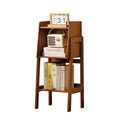 Bamboo Floor Standing Bookshelf, Sturdy Large Capacity Bookcase for Home Office - view 2