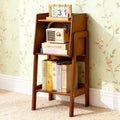 Bamboo Floor Standing Bookshelf, Sturdy Large Capacity Bookcase for Home Office - view 5