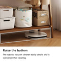 Bamboo Floor Standing Coat Rack with Hanger Rod, Lower Shelf and Side Hooks - view 5