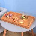 Bamboo Folding Lap Tray with Handles for Breakfast and Tea - 50 x 30 cm - view 4
