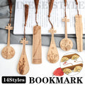 Bamboo Pipa Bookmark with Tassel - Bamboo Stalk Design - view 2