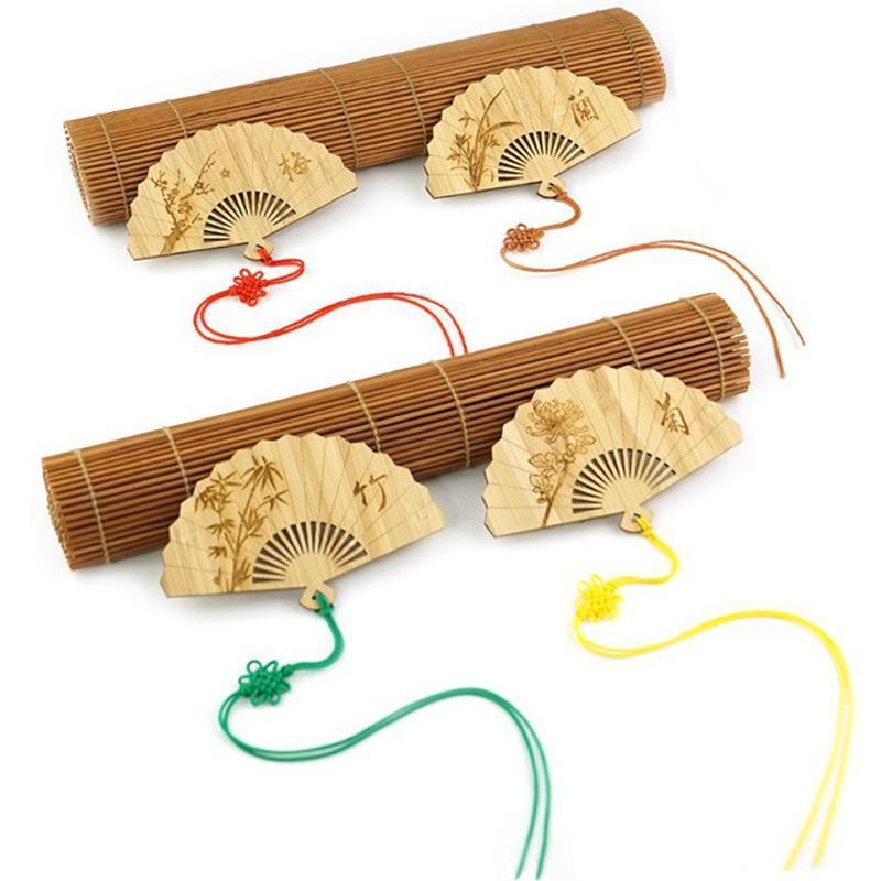 Bamboo Pipa Bookmark with Tassel - Bamboo Stalk Design - view 6