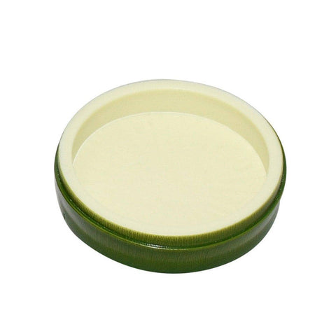 Bamboo Style Reptile Food and Water Dish - Large, 9.2 cm Round