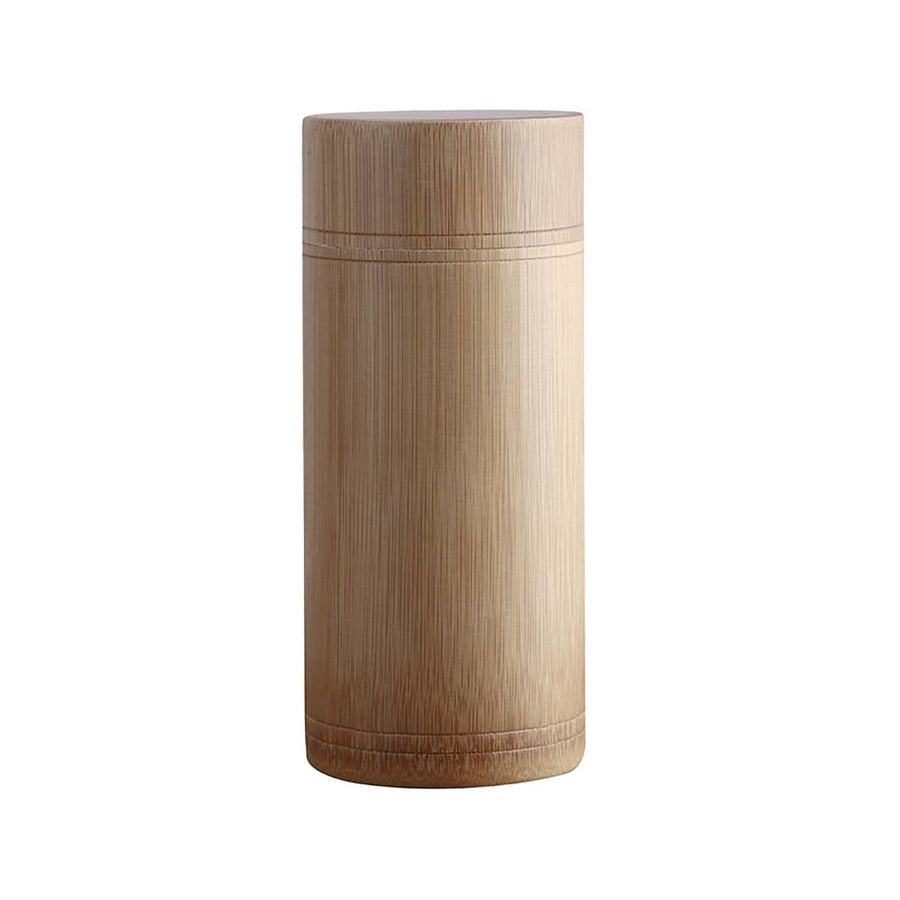 Bamboo Tea Canister with Sealed Lid - 125 g Capacity