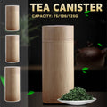 Bamboo Tea Canister with Sealed Lid - 125 g Capacity - view 2