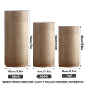Bamboo Tea Canister with Sealed Lid - 125 g Capacity - view 4