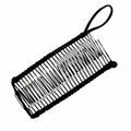 Banana Hair Clip, Double Comb, 11.5 x 4 cm - 30 Teeth