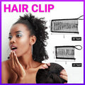 Banana Hair Clip, Double Comb, 11.5 x 4 cm - 30 Teeth - view 2