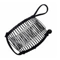 Banana Hair Clip, Double Comb, 7.5 x 4 cm - 20 Teeth