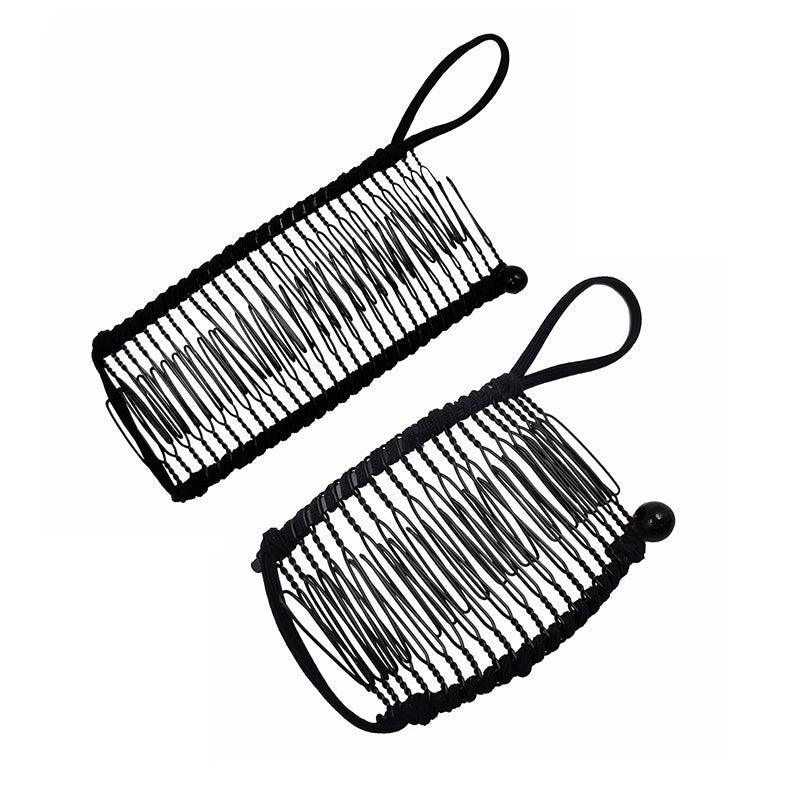 Banana Hair Clip, Double Comb, 7.5 x 4 cm - 20 Teeth - view 3