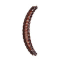 Banana Hair Clips with Comb, Plastic Ponytail Holders, Pack of 5 - Brown