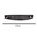 Banana Hair Clips with Comb, Plastic Ponytail Holders, Pack of 5 - Brown - view 4