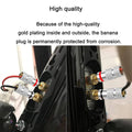 Banana Plugs for Speaker Cable, 24K Gold Plated, Pack of 20 - view 5