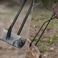 Barbecue Charcoal Tongs Fire Lifting Tool Metal Clamp for Outdoor Cooking Grill - view 5