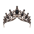 Baroque Style Bridal Tiara Crown, Wedding Party Headpiece for Women - view 2